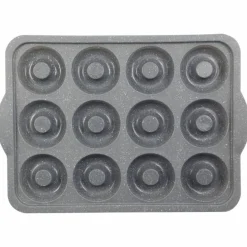 12-Cavity Metal-Reinforced Silicone Mini Donut Pan by Makery®