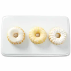 6-Cavity Metal Reinforced Silicone Mini Fluted Cake Pan by Makery®