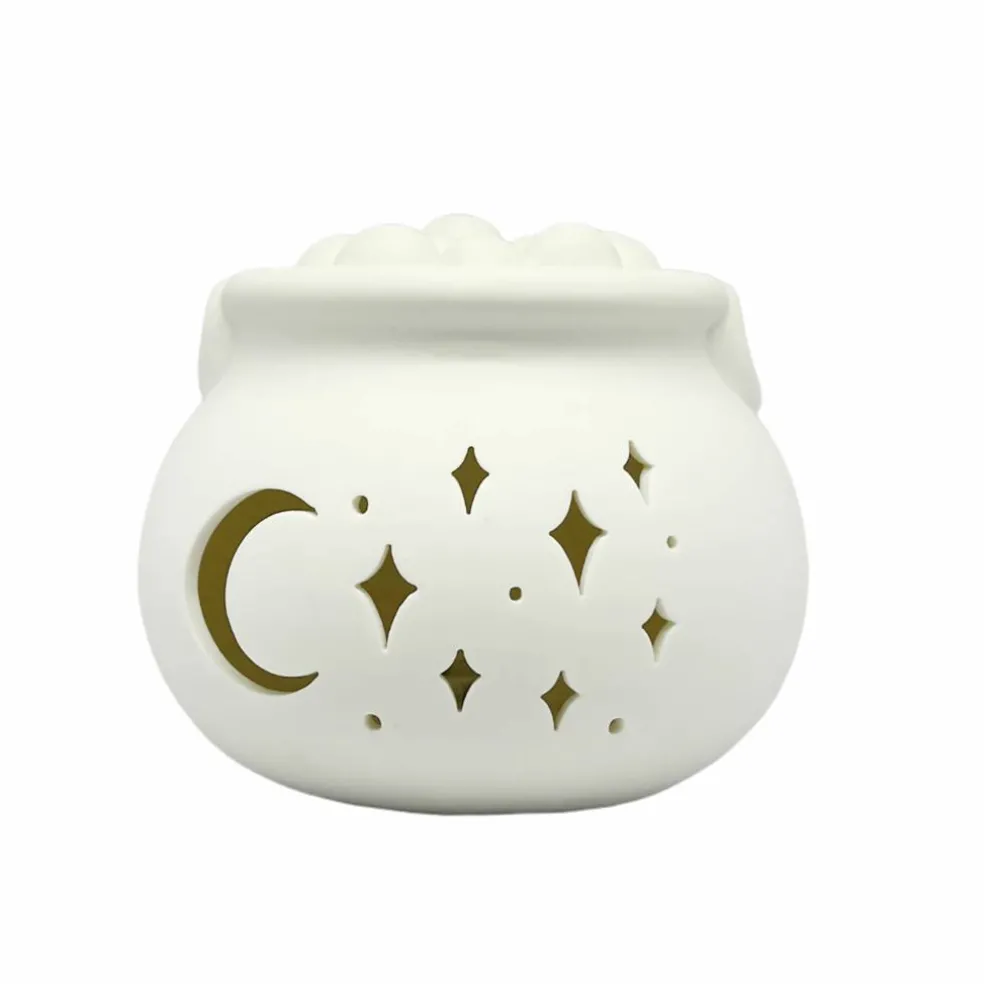 6" Celestial Cauldron DIY Ceramic LED Décor by Make Market®