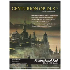 Centurion Deluxe Oil Primed Linen Pad 12"x16" - 24 Pack