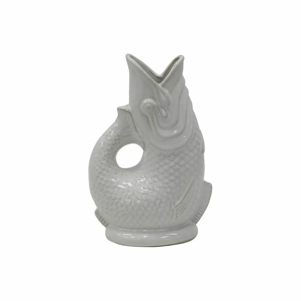 10.5" Ceramic Fish Vase by Ashland®