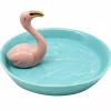 5.25" Ceramic Flamingo Ring Holder by Bead Landing™