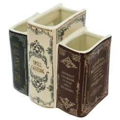 6.5" Ceramic Spell Books Tabletop Container by Ashland®