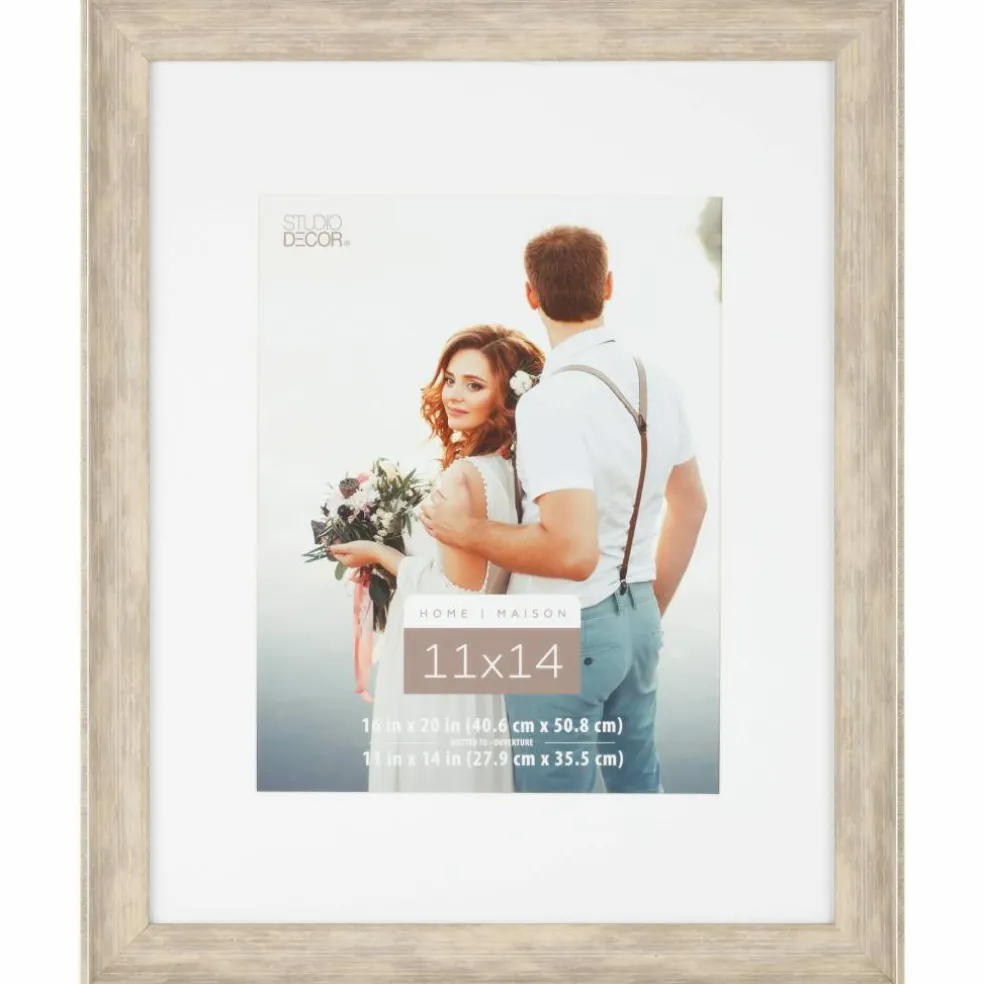 Champagne Frame with Mat by Studio Décor®