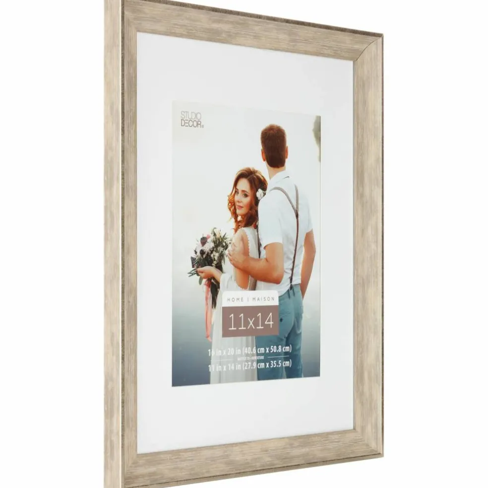 Champagne Frame with Mat by Studio Décor®