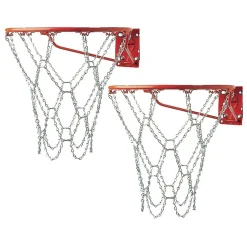 Champion Sports Steel Chain Basketball Net, 2ct.