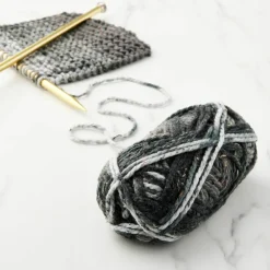 Charisma® Tweed Stripe Yarn by Loops & Threads®