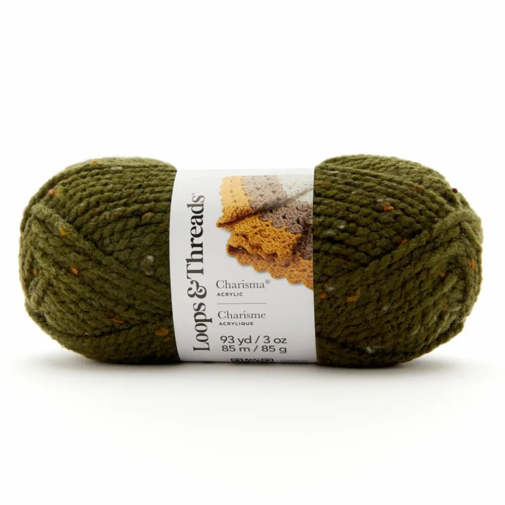 Charisma™ Tweed Yarn by Loops & Threads®
