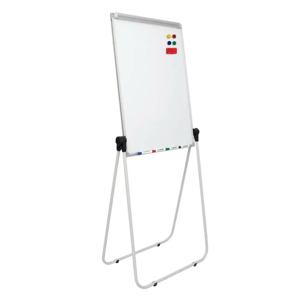 Charles Leonard® Double Sided Magnetic Whiteboard Easel
