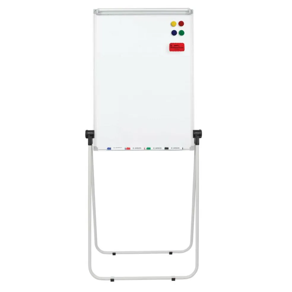 Charles Leonard® Double Sided Magnetic Whiteboard Easel