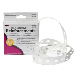 Charles Leonard Hole Reinforcements, 200 Per Pack - 24 Packs