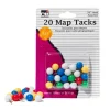 Charles Leonard Map Tacks, 12 Packs of 20