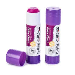 Charles Leonard 0.74oz. Purple Glue Sticks, 3 Packs of 12