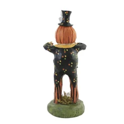Charles Mcclenning 10.0 Inch The Mysterious Man Halloween Figurine , Lightweight Halloween Decor Halloween Pumpkin