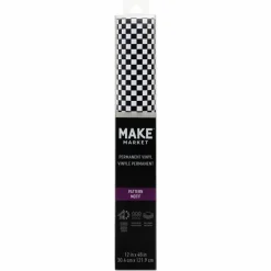 Checker Pattern Permanent Vinyl by Make Market®