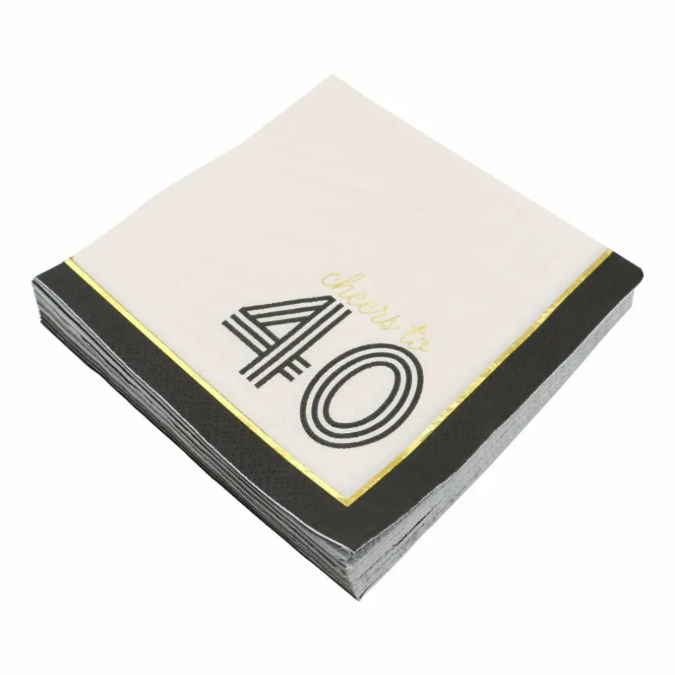 Cheers to 40 Paper Beverage Napkins, 20ct. by Celebrate It™