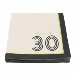 Cheers to 30 Paper Beverage Napkins, 20ct. by Celebrate It™