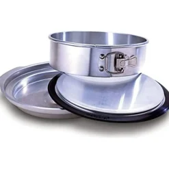 Chef's Planet Springform Cake Cheesecake Pan with Water Basin Aluminum 9"