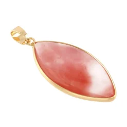 Cherry Quartz Marquise Pendant by Bead Landing™
