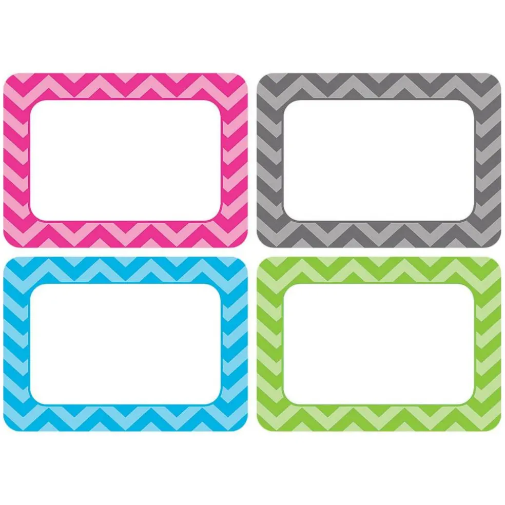 Chevron Name Tags
