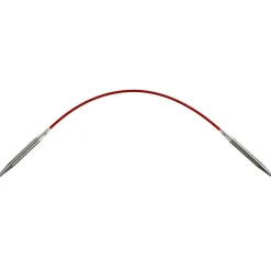 ChiaoGoo Red 9" Stainless Circular Knitting Needles - Sizes US 0/2mm to 8/5mm