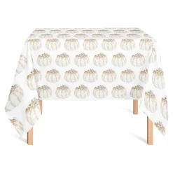 58" Chic Pumpkins Tablecloth