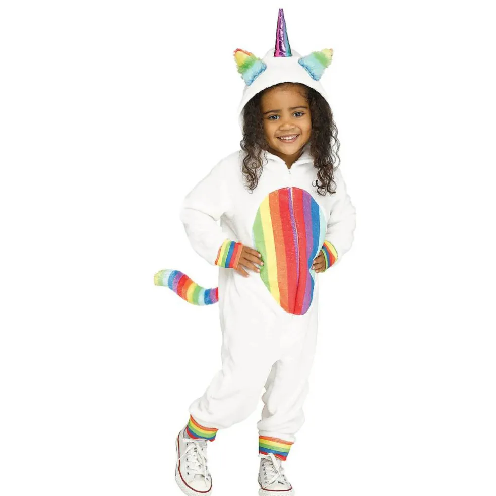 Child Rainbow Unicorn Halloween Costume