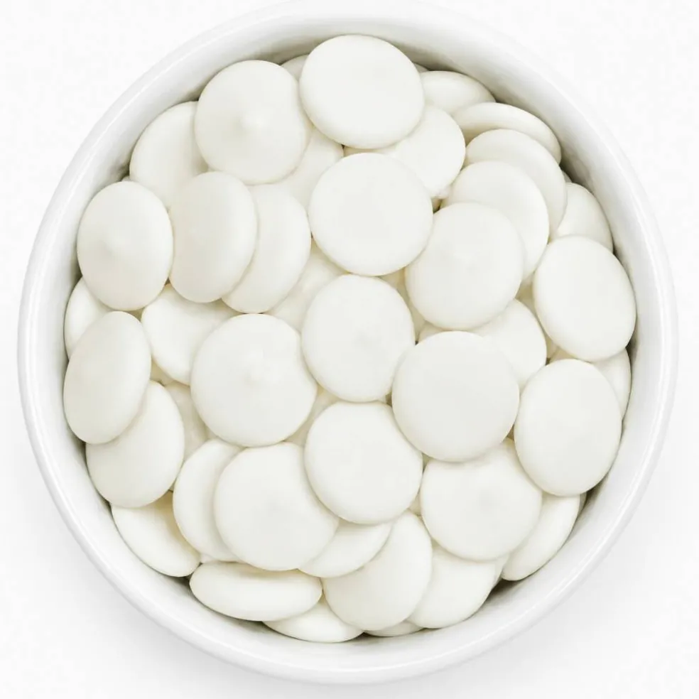 Chocolate Wafers Melting Wafers - White Merckens