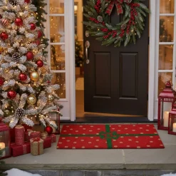 Christmas Package Doormat