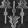 Christmas Tree Lollipop Mold 3 Cavity