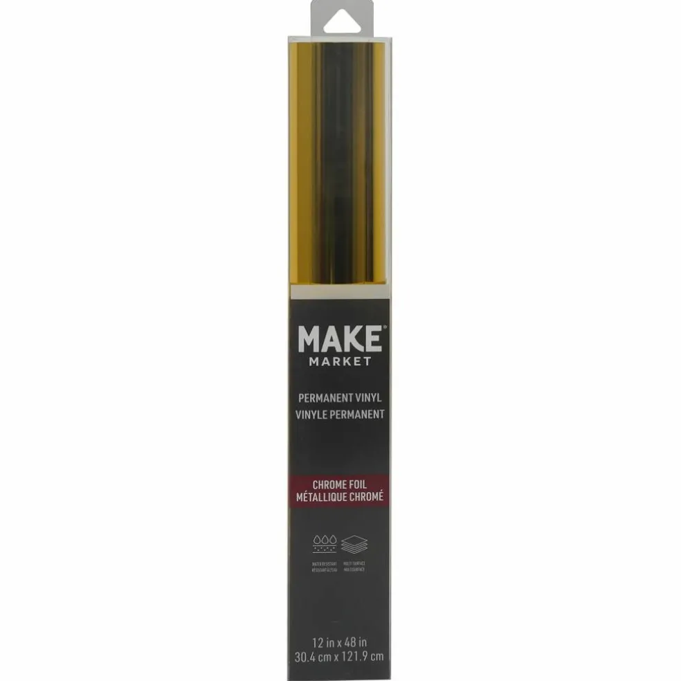 Chrome Foil Permanent Vinyl by Make Market®