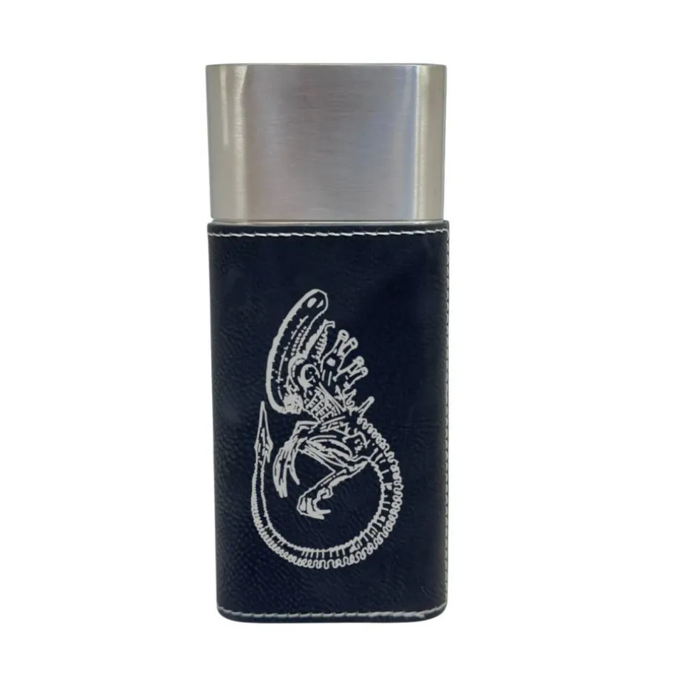 Cigar Case with Cutter - Alien Fossil Leather
