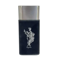 Cigar Case with Cutter - Apollo God of music and art - Leather