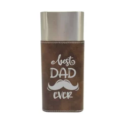 Cigar Case with Cutter - Best Dad Ever - Leather