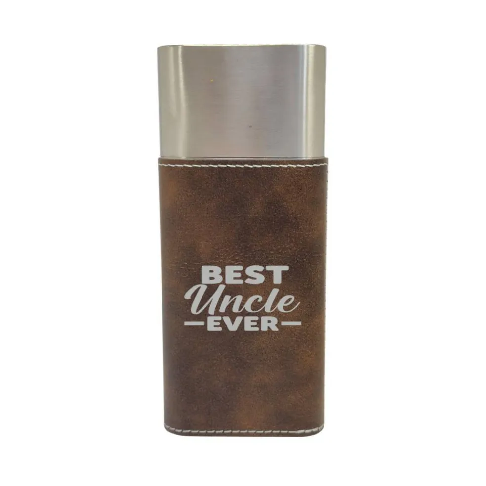 Cigar Case with Cutter - Best Uncle Ever - Leather