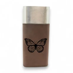 Cigar Case with Cutter - Butterfly - Leather