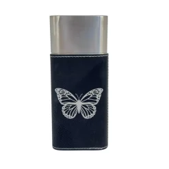 Cigar Case with Cutter - Butterfly - Leather