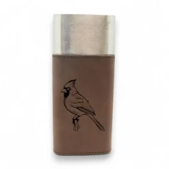 Cigar Case with Cutter - Cardinal - Leather