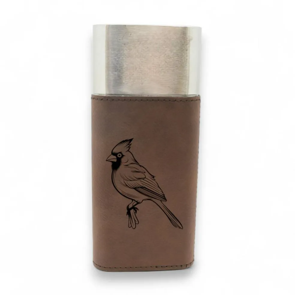 Cigar Case with Cutter - Cardinal - Leather