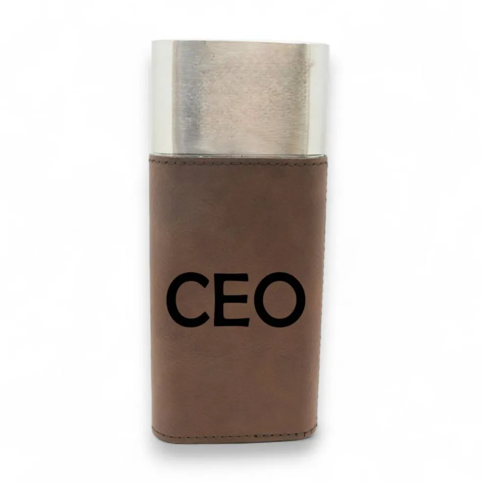 Cigar Case with Cutter - CEO - Leather