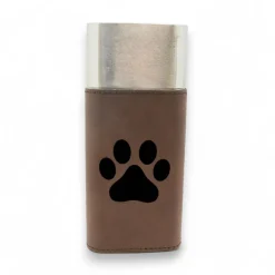 Cigar Case with Cutter - Dog Paw - Leather