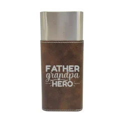 Cigar Case with Cutter - Father Grandpa Hero - Leather