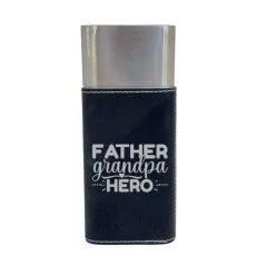 Cigar Case with Cutter - Father Grandpa Hero - Leather