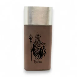 Cigar Case with Cutter - Hades God of the Underworld - Leather
