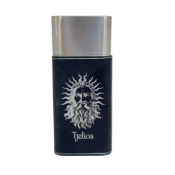Cigar Case with Cutter - Helios God of the Sun - Leather