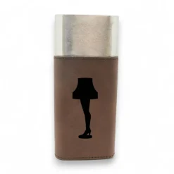 Cigar Case with Cutter - Leg Lamp - Leather