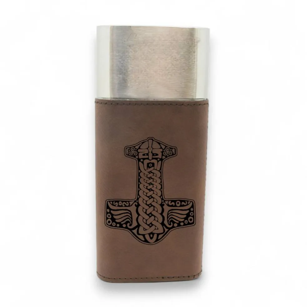Cigar Case with Cutter - Mjolnir - Leather