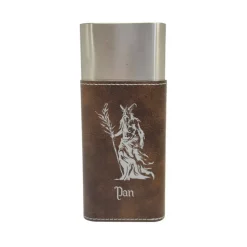 Cigar Case with Cutter - Pan God of Nature - Leather