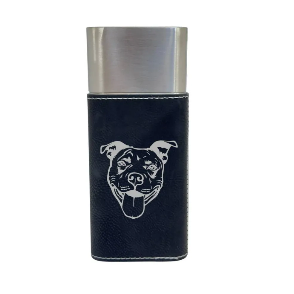 Cigar Case with Cutter - Pit Bull - Leather