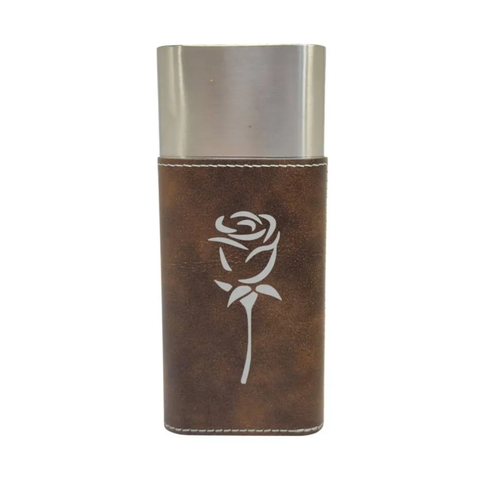 Cigar Case with Cutter - Rose - Leather